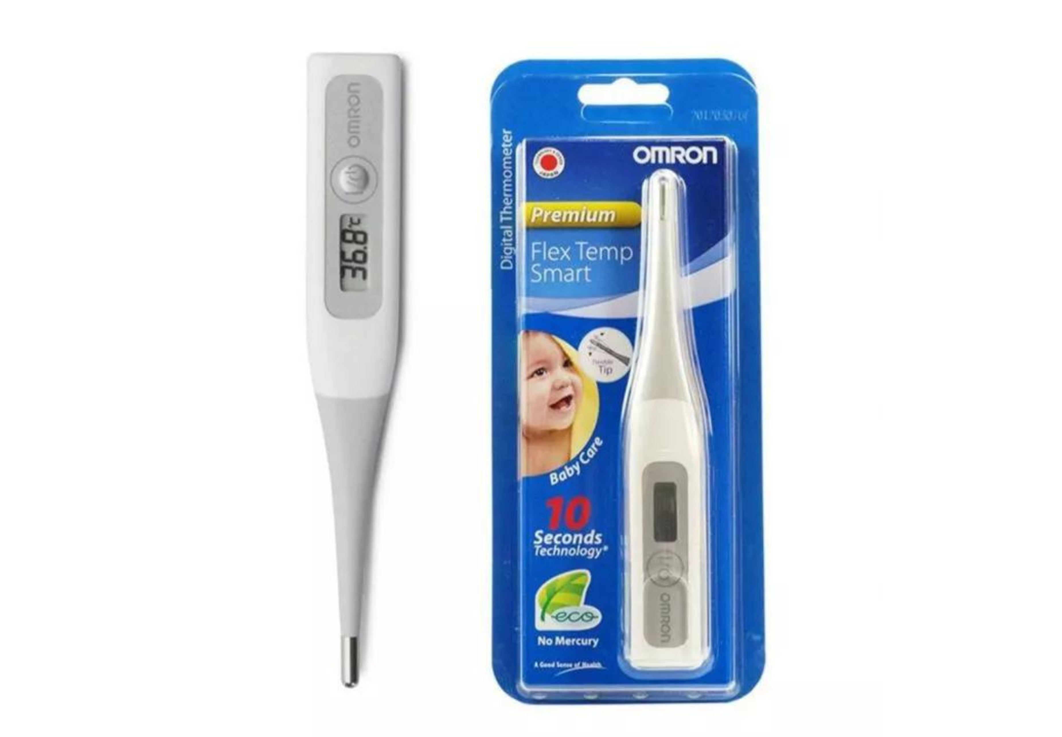 Omron Digital Thermometer Flex Temp Smart, Doctor & Nurse Corner