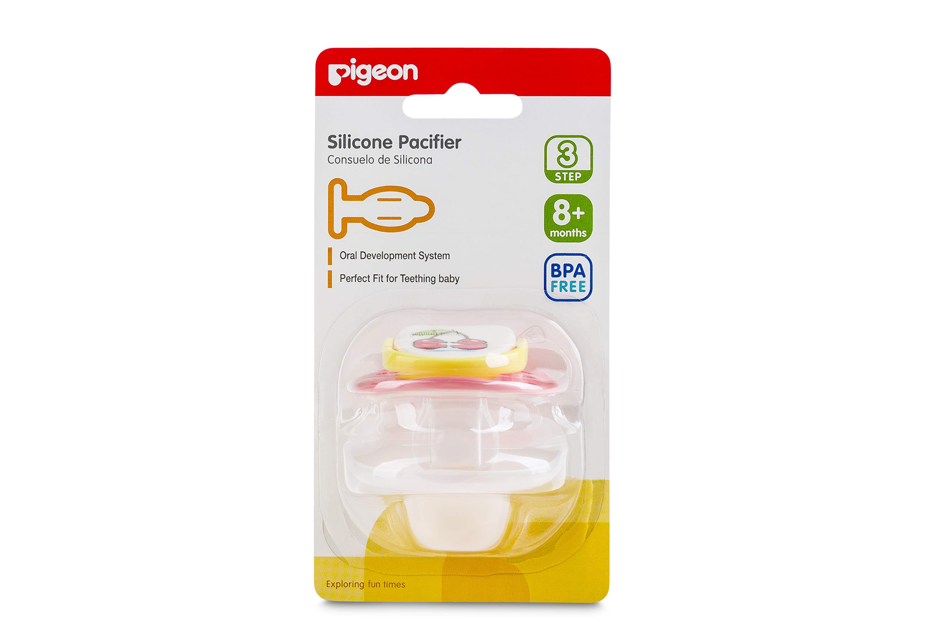 Silicone pacifier sale pigeon